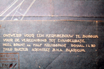 Een detail van de tekeningen.
<br/>
Archief Stichting Vrienden van de Spieghelkerk, 1924